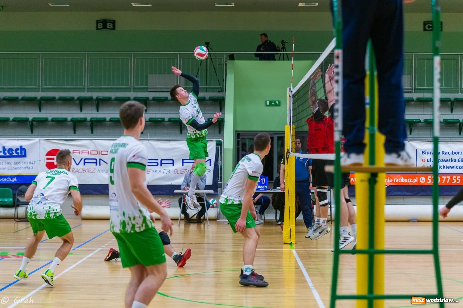 Zdjęcie w galerii na portalu naszwodzislaw.com: Siatkówka. Górnik Radlin bez punktów w Raciborzu [FOTO i WIDEO] wiadomości z regionu