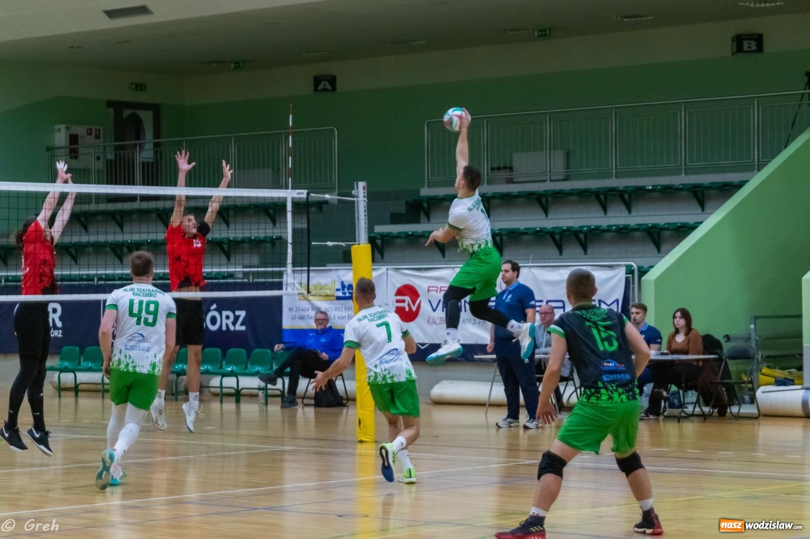 Zdjęcie w galerii na portalu naszwodzislaw.com: Siatkówka. Górnik Radlin bez punktów w Raciborzu [FOTO i WIDEO] wiadomości z regionu