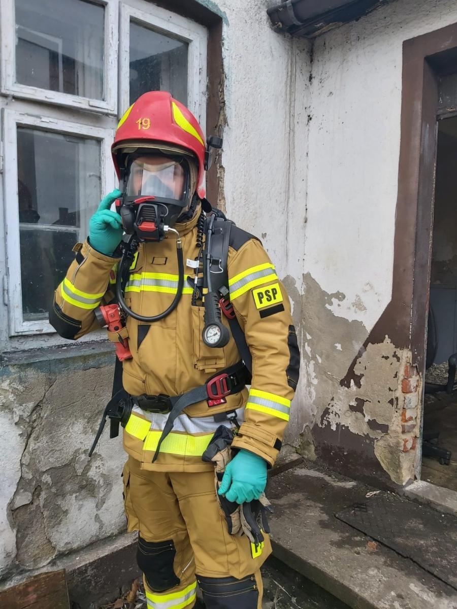 Zdjęcie w galerii na portalu naszwodzislaw.com: Nowy strażacki sprzęt sprawdzony w akcji wiadomości z regionu