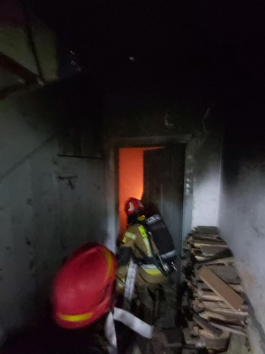 Zdjęcie w galerii na portalu naszwodzislaw.com: Nowy strażacki sprzęt sprawdzony w akcji wiadomości z regionu