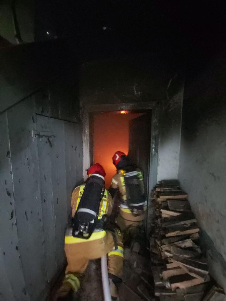 Zdjęcie w galerii na portalu naszwodzislaw.com: Nowy strażacki sprzęt sprawdzony w akcji wiadomości z regionu