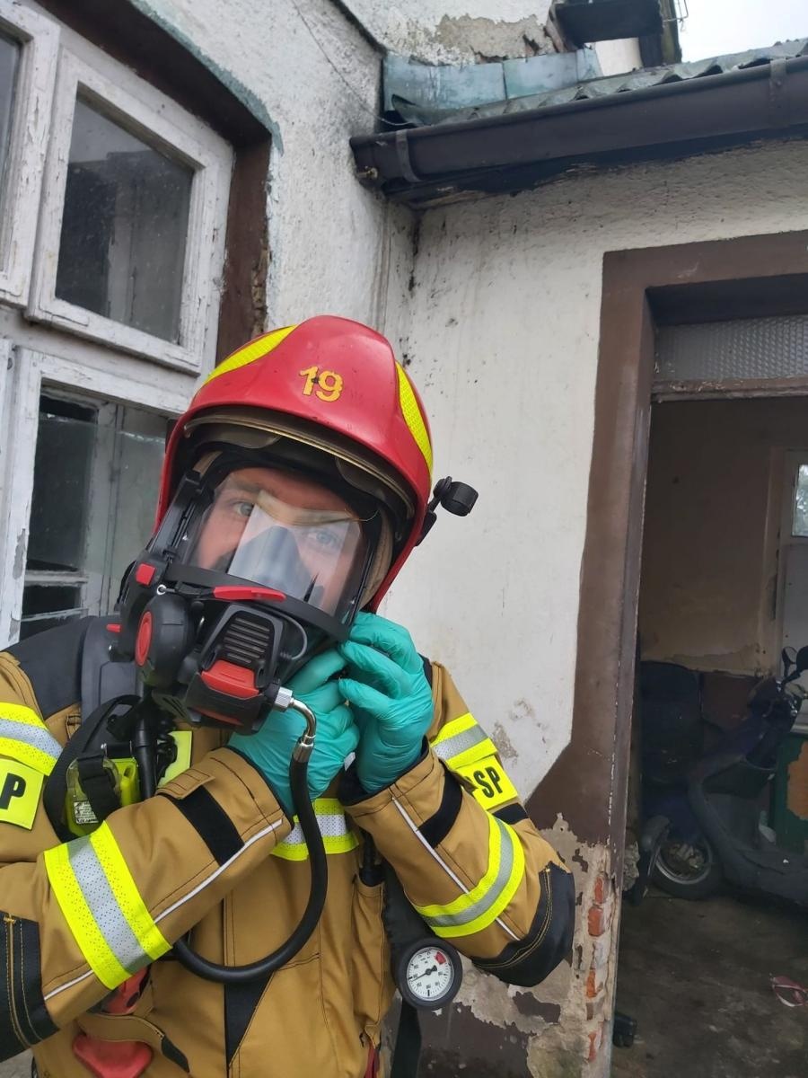 Zdjęcie w galerii na portalu naszwodzislaw.com: Nowy strażacki sprzęt sprawdzony w akcji wiadomości z regionu