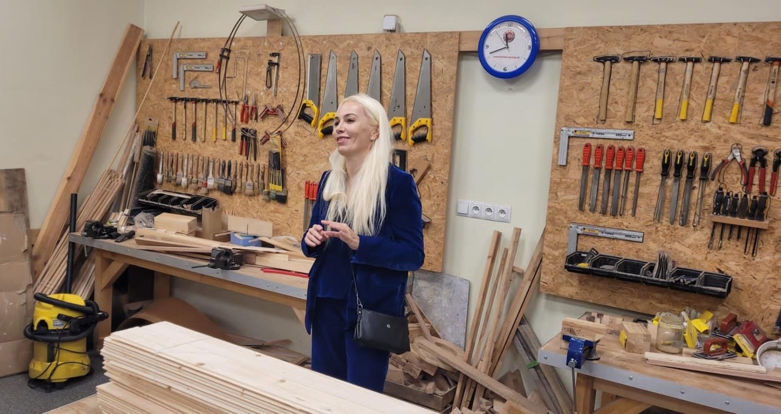 Zdjęcie w galerii na portalu naszwodzislaw.com: Profesor Marlena Plebańska szkoliła wodzisławskich nauczycieli wiadomości z regionu