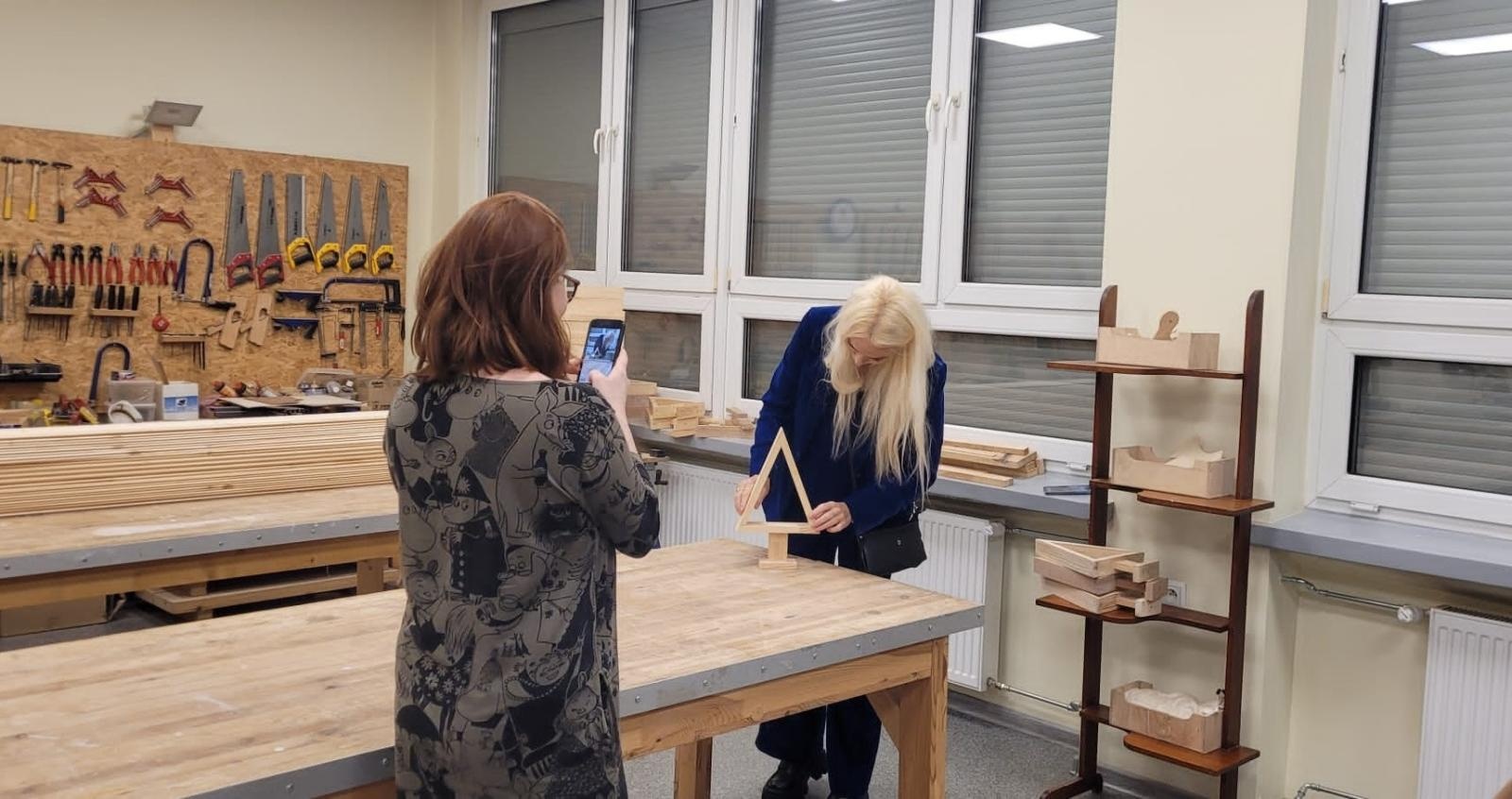 Zdjęcie w galerii na portalu naszwodzislaw.com: Profesor Marlena Plebańska szkoliła wodzisławskich nauczycieli wiadomości z regionu