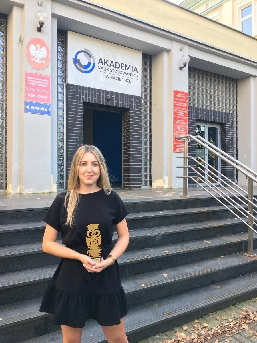 Zdjęcie w galerii na portalu naszwodzislaw.com: Praca dyplomowa absolwentki raciborskiej uczelni wśród najlepszych w Polsce! wiadomości z regionu