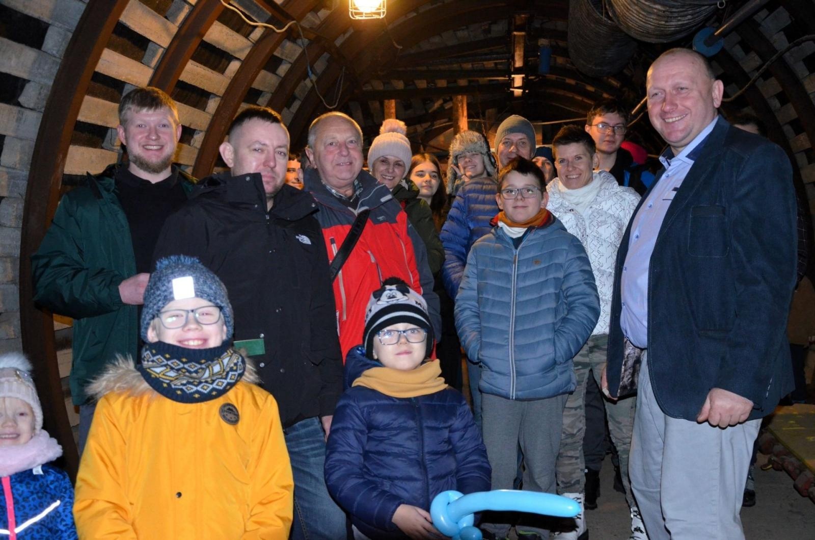 Zdjęcie w galerii na portalu naszwodzislaw.com: Za nami barbórkowe zwiedzanie sztolni [FOTO] wiadomości z regionu