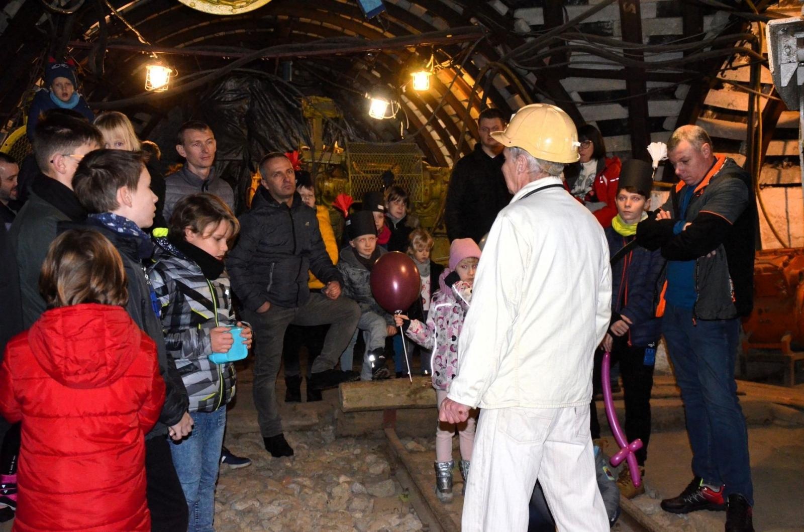 Zdjęcie w galerii na portalu naszwodzislaw.com: Za nami barbórkowe zwiedzanie sztolni [FOTO] wiadomości z regionu