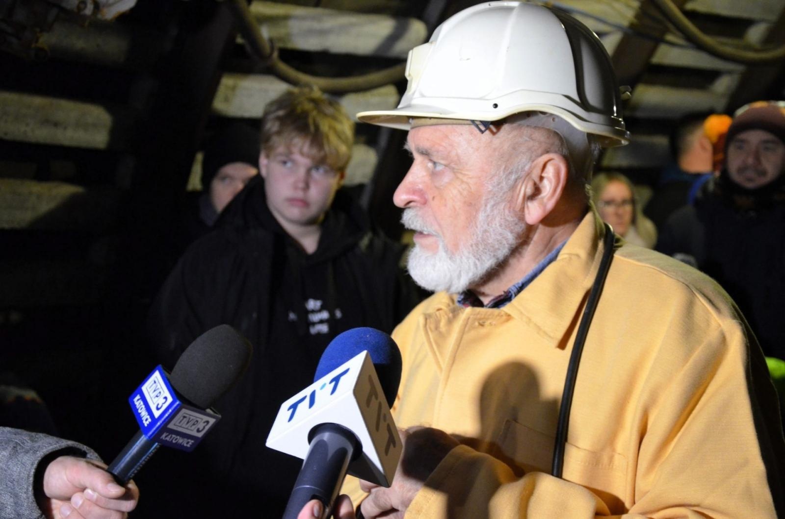 Zdjęcie w galerii na portalu naszwodzislaw.com: Za nami barbórkowe zwiedzanie sztolni [FOTO] wiadomości z regionu