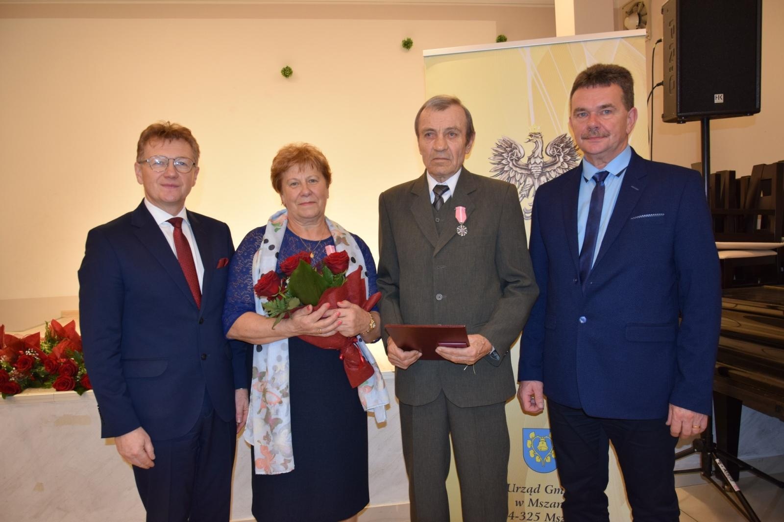 Zdjęcie w galerii na portalu naszwodzislaw.com: Małżeńskie jubileusze w Gminie Mszana [FOTO] wiadomości z regionu