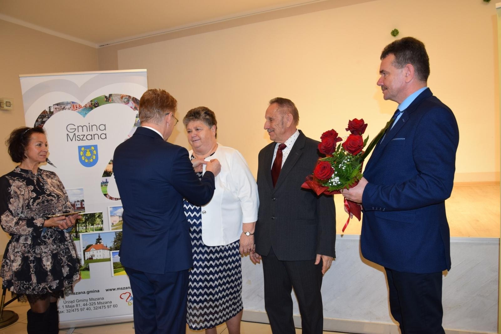 Zdjęcie w galerii na portalu naszwodzislaw.com: Małżeńskie jubileusze w Gminie Mszana [FOTO] wiadomości z regionu