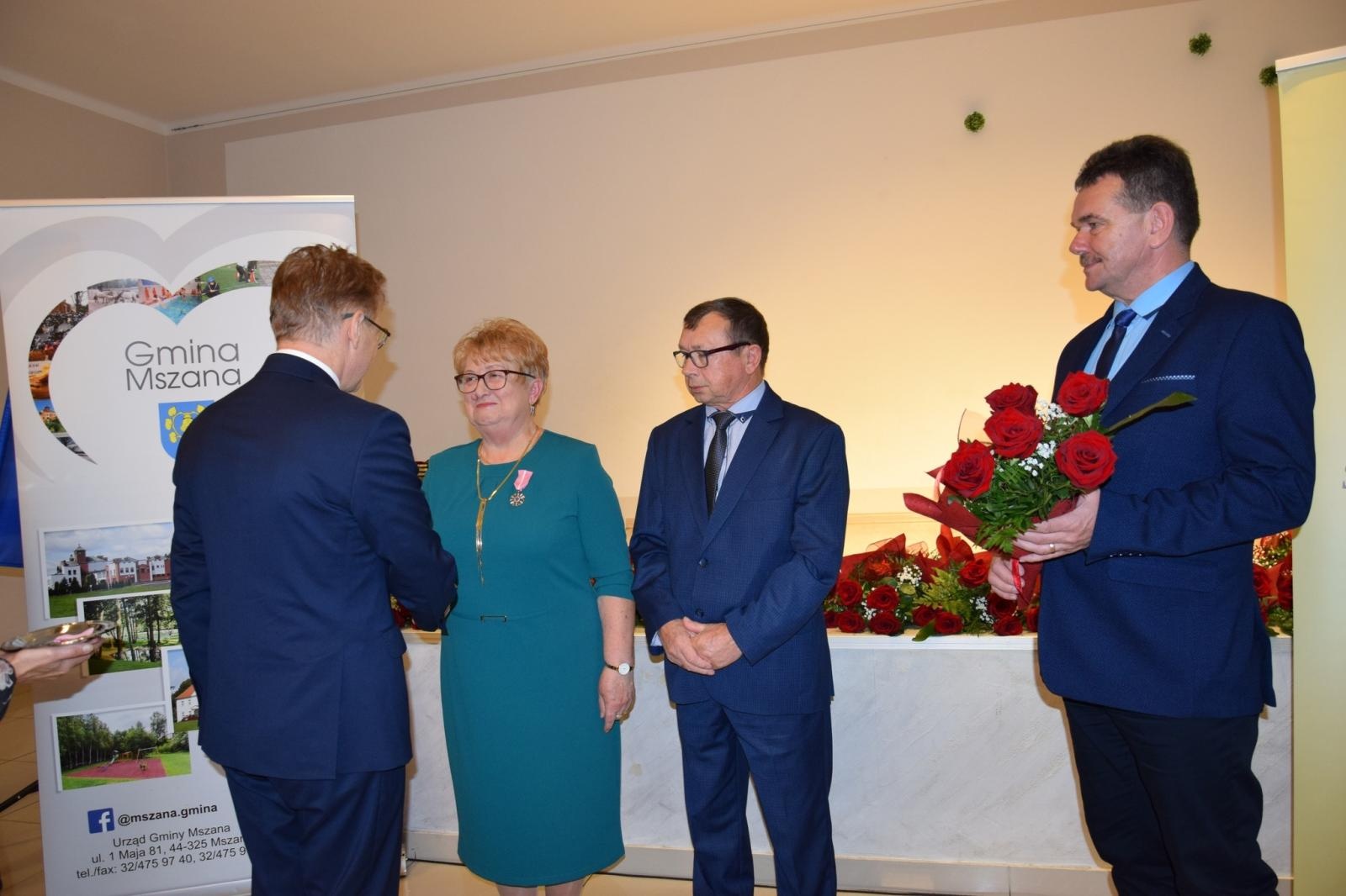 Zdjęcie w galerii na portalu naszwodzislaw.com: Małżeńskie jubileusze w Gminie Mszana [FOTO] wiadomości z regionu