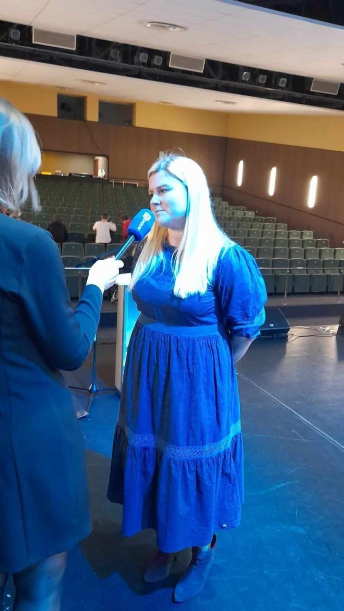 Zdjęcie w galerii na portalu naszwodzislaw.com: Mieszkanka Gminy Mszana wolontariuszem roku 2023 Subregionu Zachodniego  wiadomości z regionu