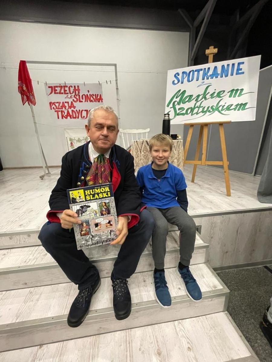 Zdjęcie w galerii na portalu naszwodzislaw.com: Jeżech ze Ślonska, przaja tradycjom. Projekt w ZSP1 wiadomości z regionu