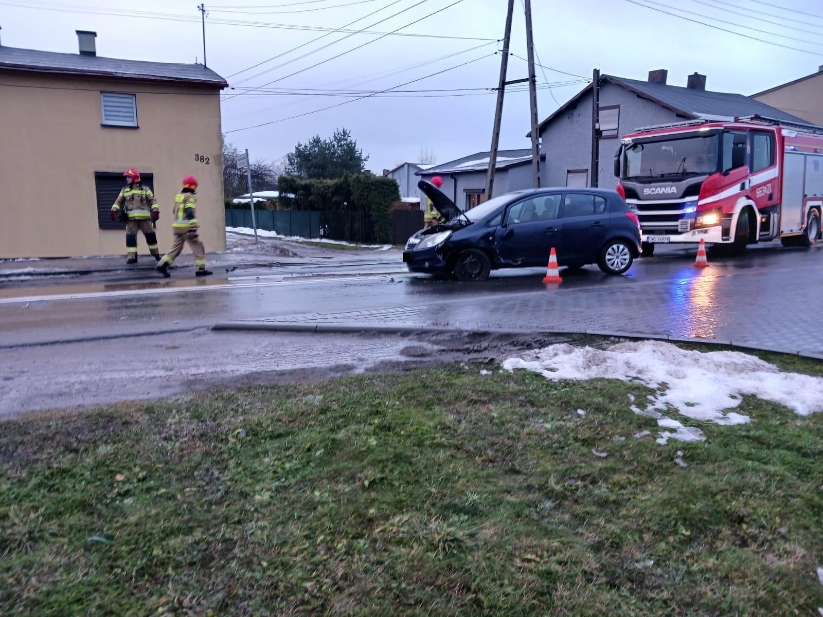 Zdjęcie w galerii na portalu naszwodzislaw.com: Rydułtowy. Zasnął za kierownicą i spowodował kolizję wiadomości z regionu