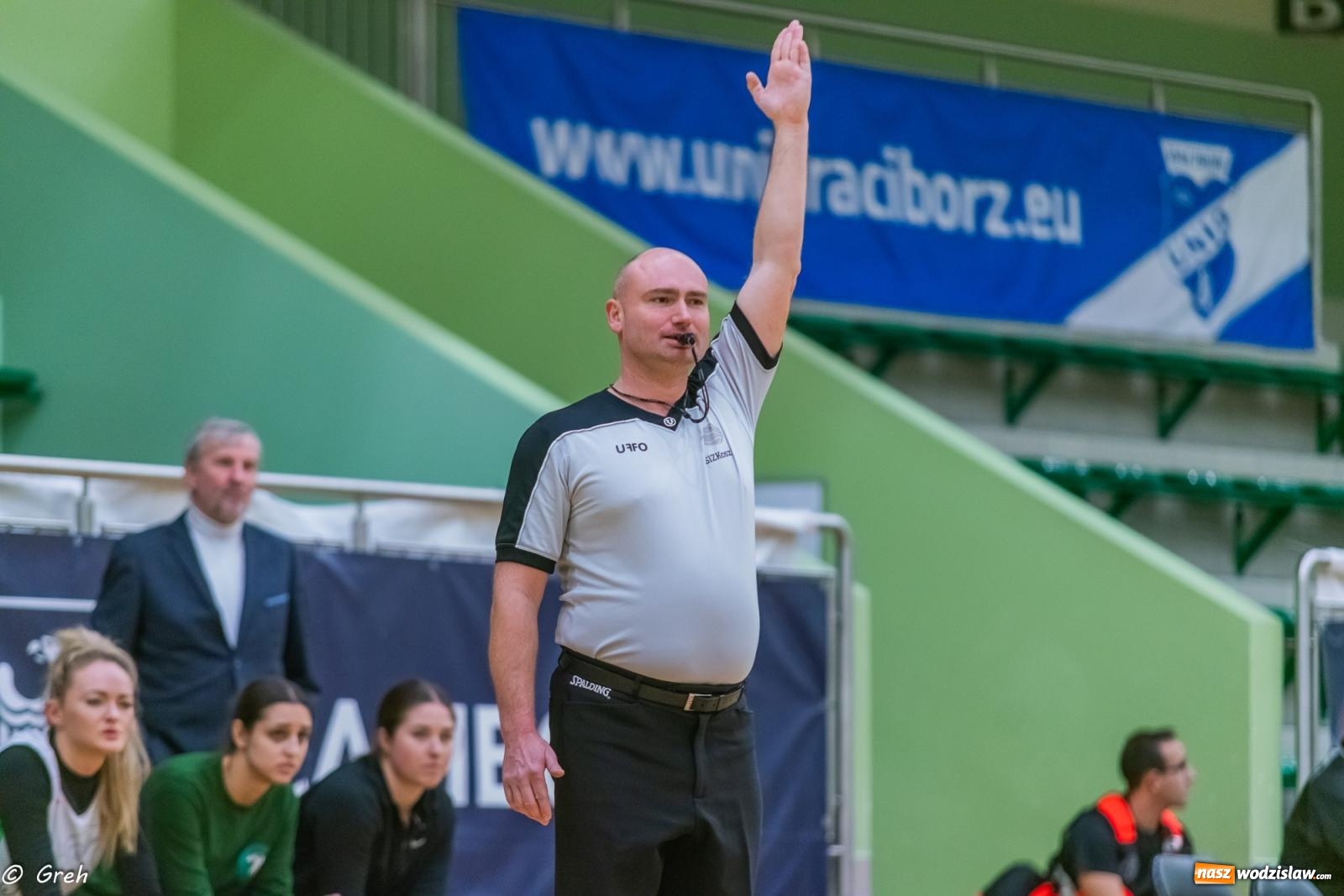 Zdjęcie w galerii na portalu naszwodzislaw.com: Koszykówka. Walka do ostatniej syreny. Olimpia górą w Raciborzu [FOTO i WIDEO] wiadomości z regionu