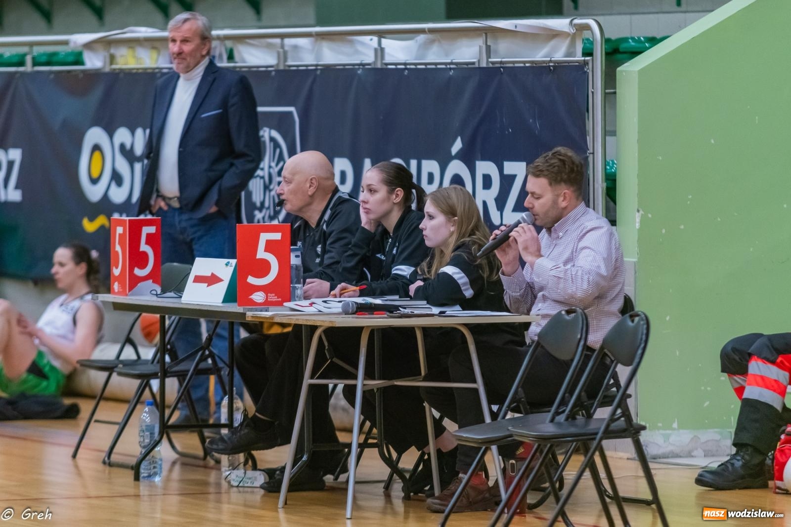 Zdjęcie w galerii na portalu naszwodzislaw.com: Koszykówka. Walka do ostatniej syreny. Olimpia górą w Raciborzu [FOTO i WIDEO] wiadomości z regionu