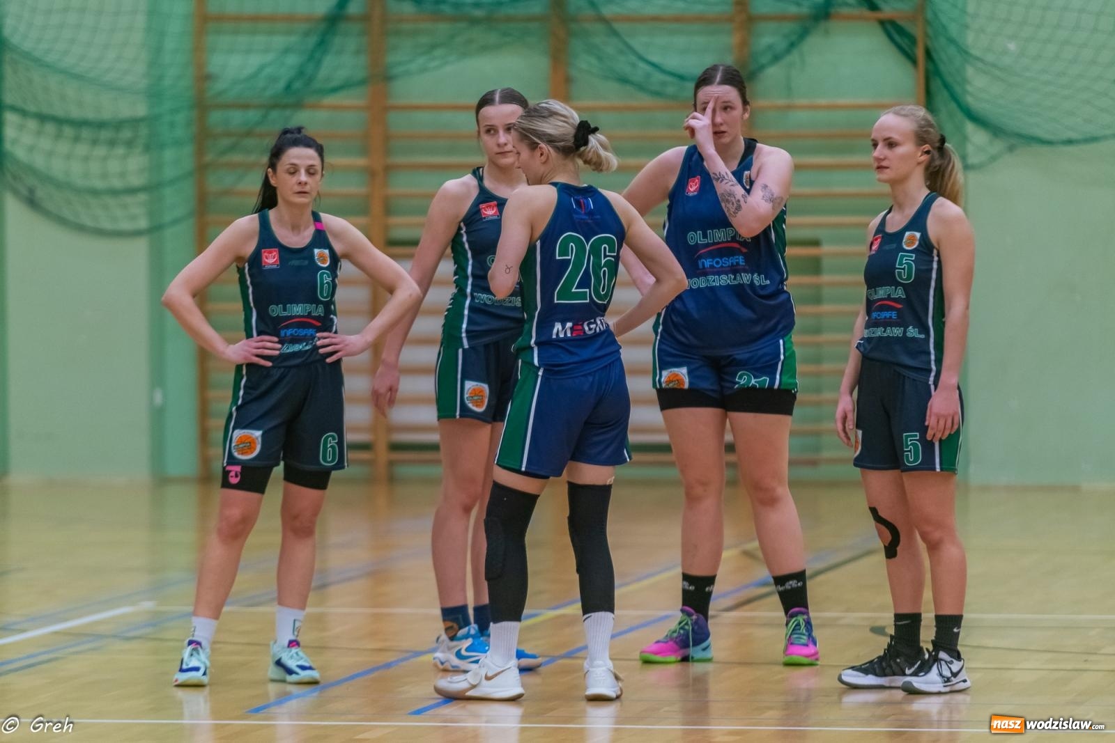 Zdjęcie w galerii na portalu naszwodzislaw.com: Koszykówka. Walka do ostatniej syreny. Olimpia górą w Raciborzu [FOTO i WIDEO] wiadomości z regionu