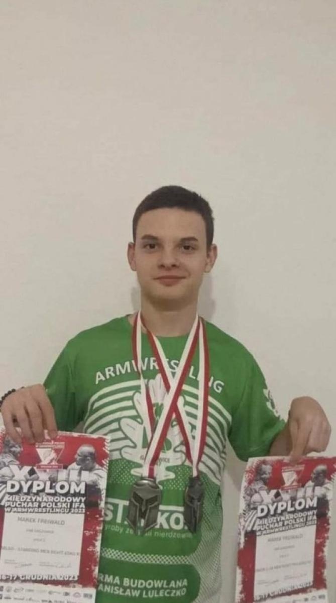 Zdjęcie w galerii na portalu naszwodzislaw.com: Sukcesy armwrestlerów z Rydułtów wiadomości z regionu