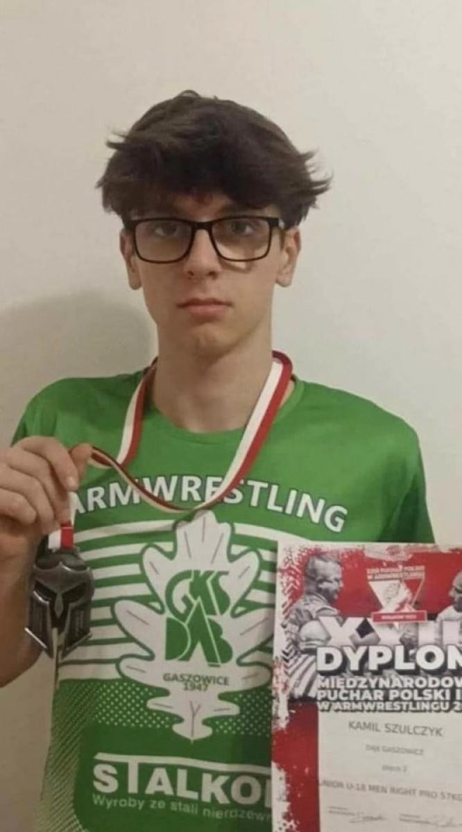 Zdjęcie w galerii na portalu naszwodzislaw.com: Sukcesy armwrestlerów z Rydułtów wiadomości z regionu