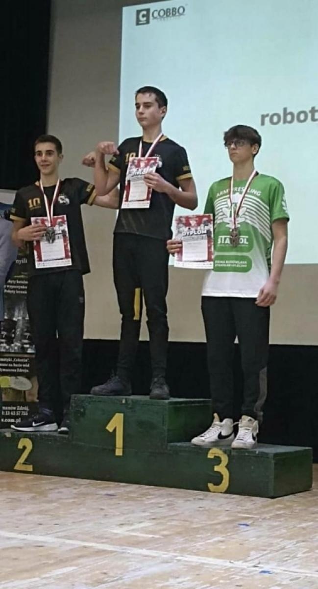 Zdjęcie w galerii na portalu naszwodzislaw.com: Sukcesy armwrestlerów z Rydułtów wiadomości z regionu