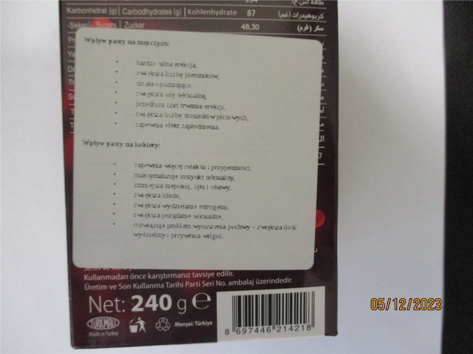 Zdjęcie w galerii na portalu naszwodzislaw.com: Miód turecki na potencję. GIS wydał ostrzeżenie! wiadomości z regionu