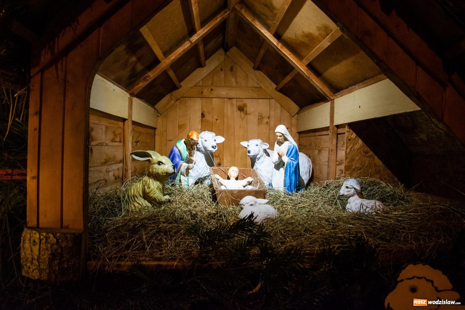 Zdjęcie w galerii na portalu naszwodzislaw.com: Świetlne sanie i laserowe show. Bajkowa Nowa Wioska zaprasza [FOTO i WIDEO] wiadomości z regionu