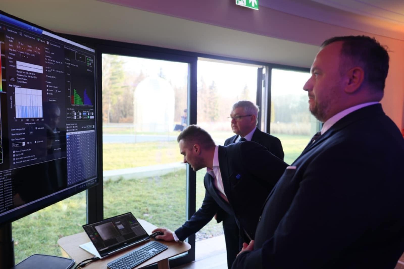 Zdjęcie w galerii na portalu naszwodzislaw.com: W Planetarium Śląskim otwarto dwa nowe obserwatoria astronomiczne wyposażone w nowoczesny sprzęt wiadomości z regionu