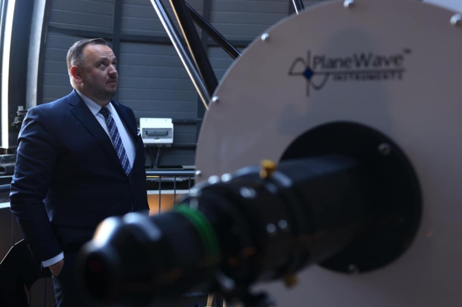 Zdjęcie w galerii na portalu naszwodzislaw.com: W Planetarium Śląskim otwarto dwa nowe obserwatoria astronomiczne wyposażone w nowoczesny sprzęt wiadomości z regionu