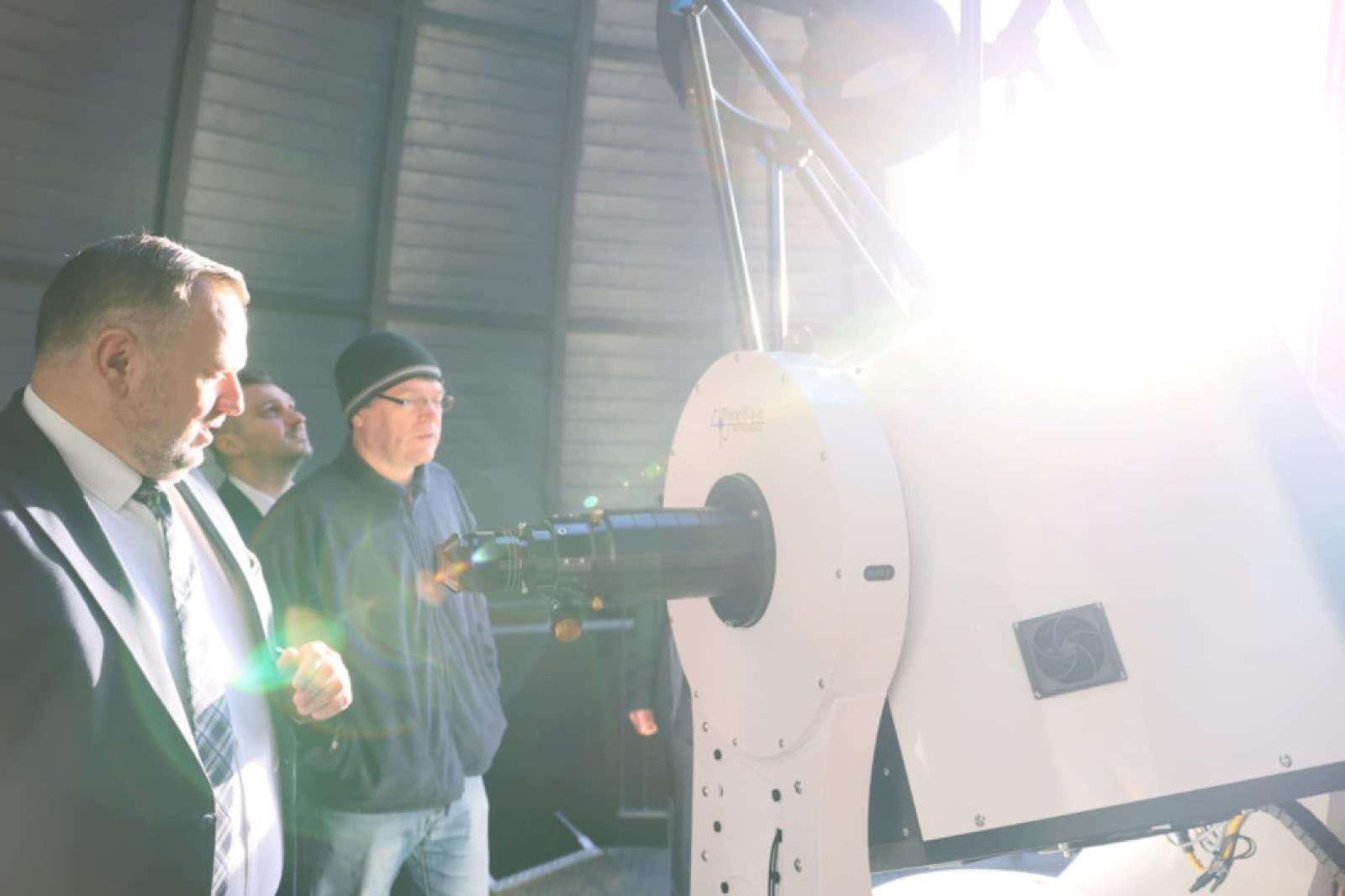 Zdjęcie w galerii na portalu naszwodzislaw.com: W Planetarium Śląskim otwarto dwa nowe obserwatoria astronomiczne wyposażone w nowoczesny sprzęt wiadomości z regionu