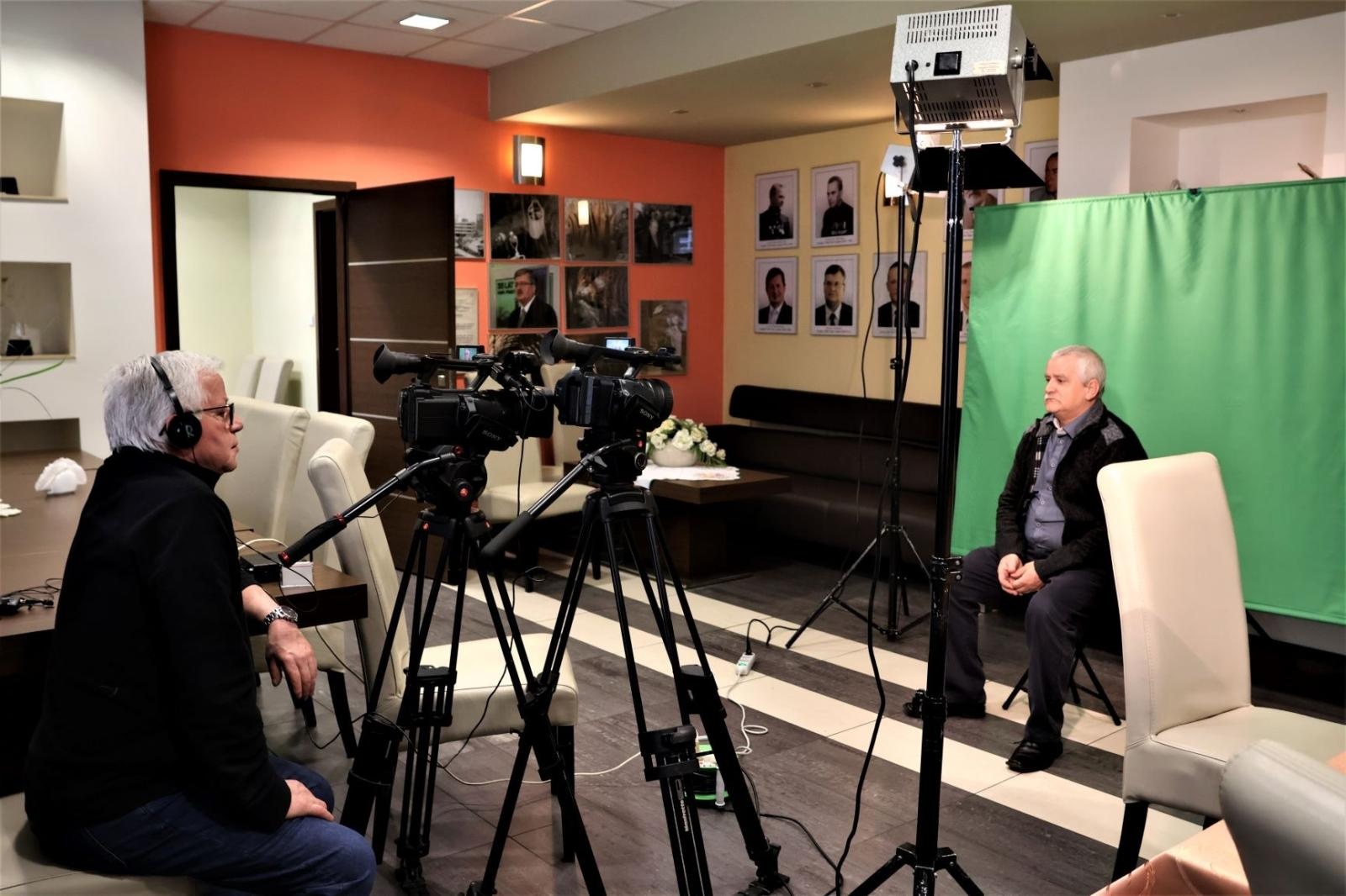 Zdjęcie w galerii na portalu naszwodzislaw.com: Film dokumentujący relacje uczestników najdłuższego podziemnego strajku w historii stanu wojennego już niemal gotowy wiadomości z regionu