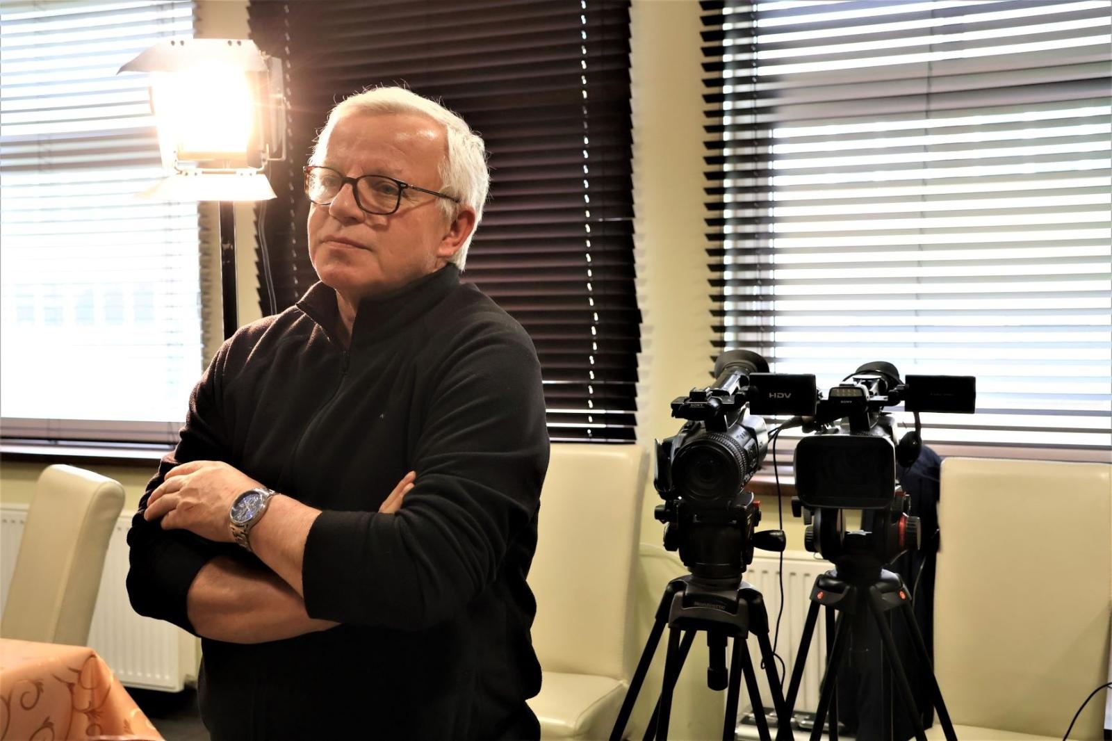 Zdjęcie w galerii na portalu naszwodzislaw.com: Film dokumentujący relacje uczestników najdłuższego podziemnego strajku w historii stanu wojennego już niemal gotowy wiadomości z regionu