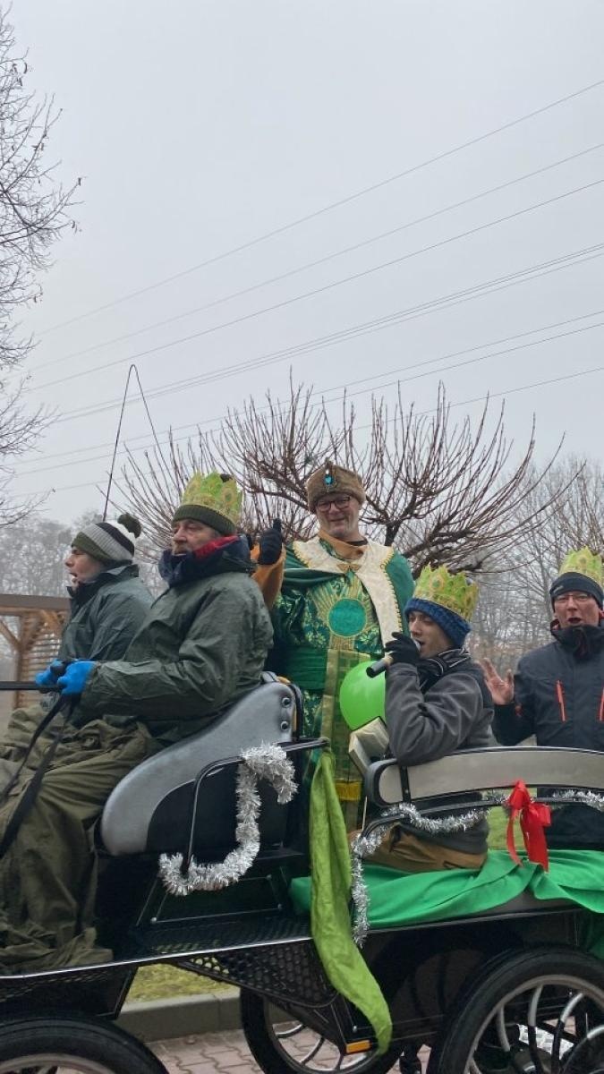 Zdjęcie w galerii na portalu naszwodzislaw.com: Orszak Trzech Króli powrócił do Rydułtów [FOTO] wiadomości z regionu