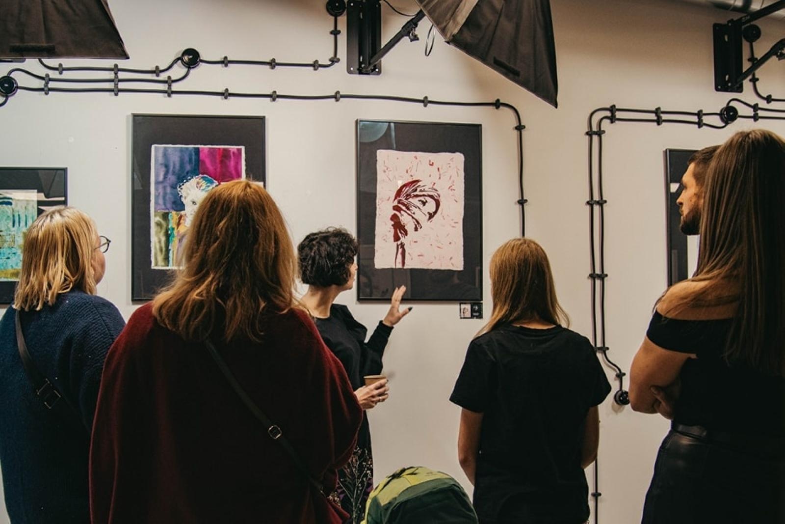 Zdjęcie w galerii na portalu naszwodzislaw.com: Wystawa prac Anety Gajos w galerii Niszova [FOTO] wiadomości z regionu