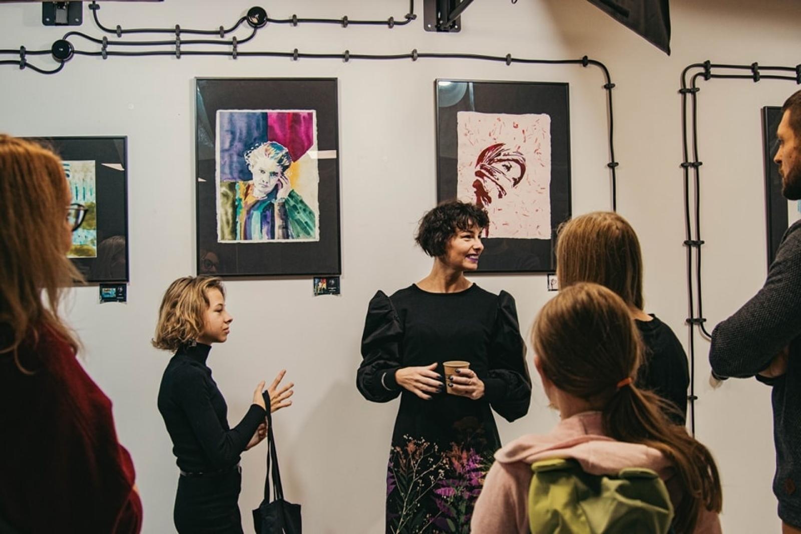 Zdjęcie w galerii na portalu naszwodzislaw.com: Wystawa prac Anety Gajos w galerii Niszova [FOTO] wiadomości z regionu