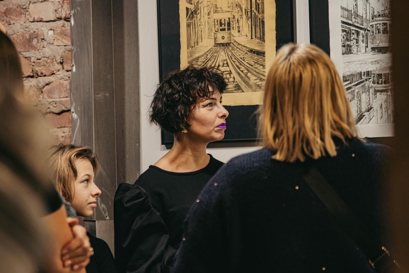 Zdjęcie w galerii na portalu naszwodzislaw.com: Wystawa prac Anety Gajos w galerii Niszova [FOTO] wiadomości z regionu