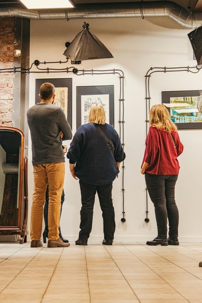 Zdjęcie w galerii na portalu naszwodzislaw.com: Wystawa prac Anety Gajos w galerii Niszova [FOTO] wiadomości z regionu