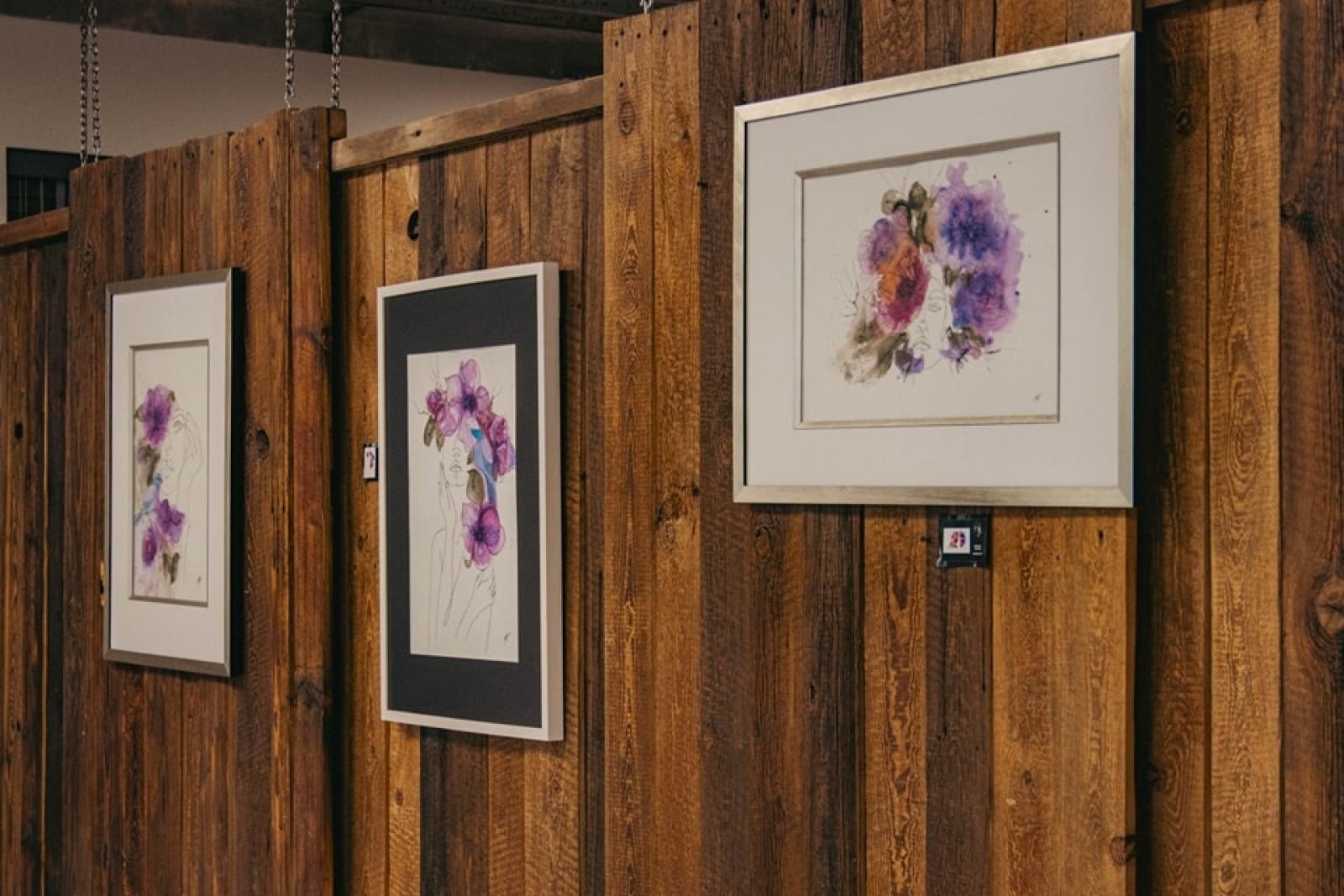 Zdjęcie w galerii na portalu naszwodzislaw.com: Wystawa prac Anety Gajos w galerii Niszova [FOTO] wiadomości z regionu