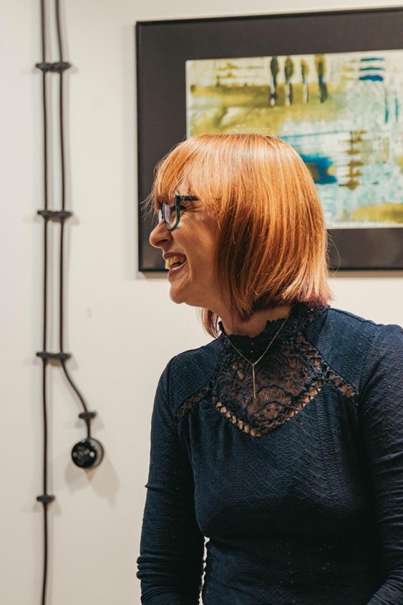 Zdjęcie w galerii na portalu naszwodzislaw.com: Wystawa prac Anety Gajos w galerii Niszova [FOTO] wiadomości z regionu