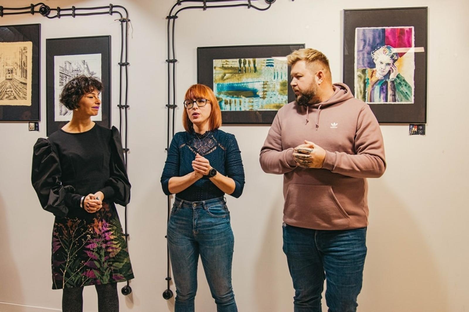 Zdjęcie w galerii na portalu naszwodzislaw.com: Wystawa prac Anety Gajos w galerii Niszova [FOTO] wiadomości z regionu