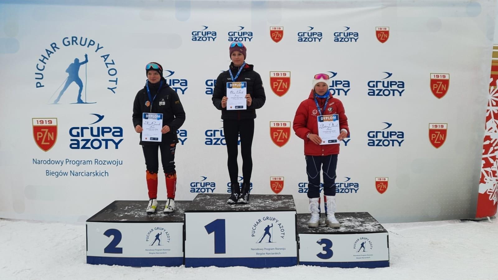 Zdjęcie w galerii na portalu naszwodzislaw.com: Wygrane zawodniczek KS Ski Team w pucharze Grupy Azoty wiadomości z regionu