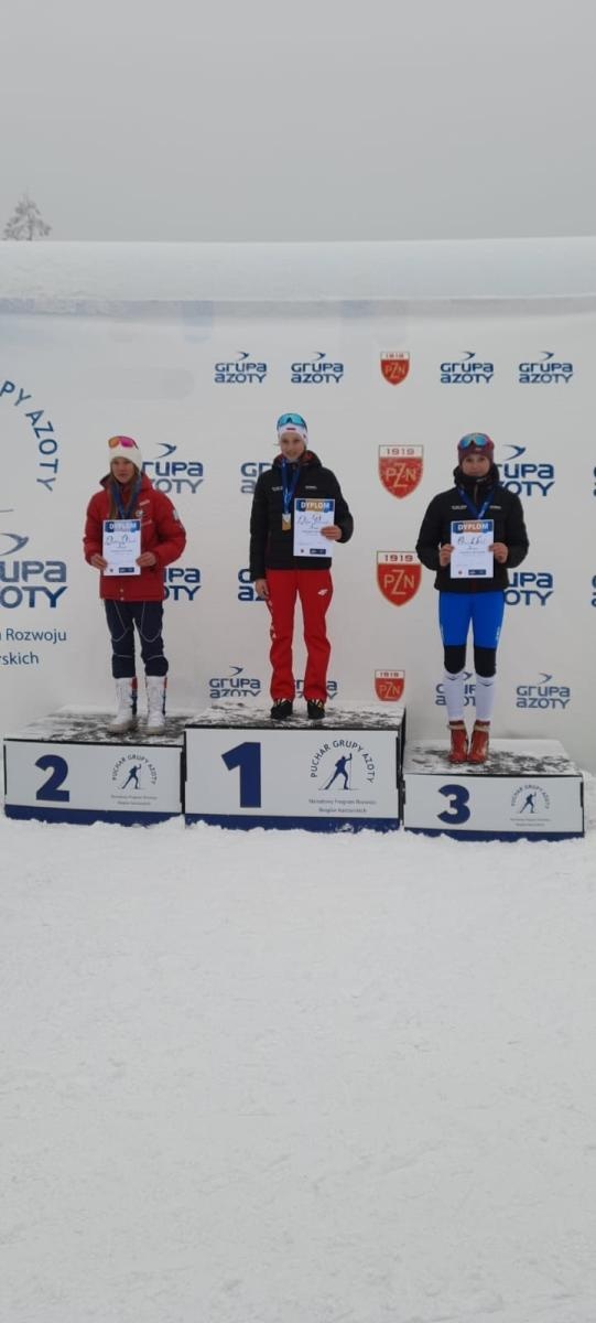 Zdjęcie w galerii na portalu naszwodzislaw.com: Wygrane zawodniczek KS Ski Team w pucharze Grupy Azoty wiadomości z regionu