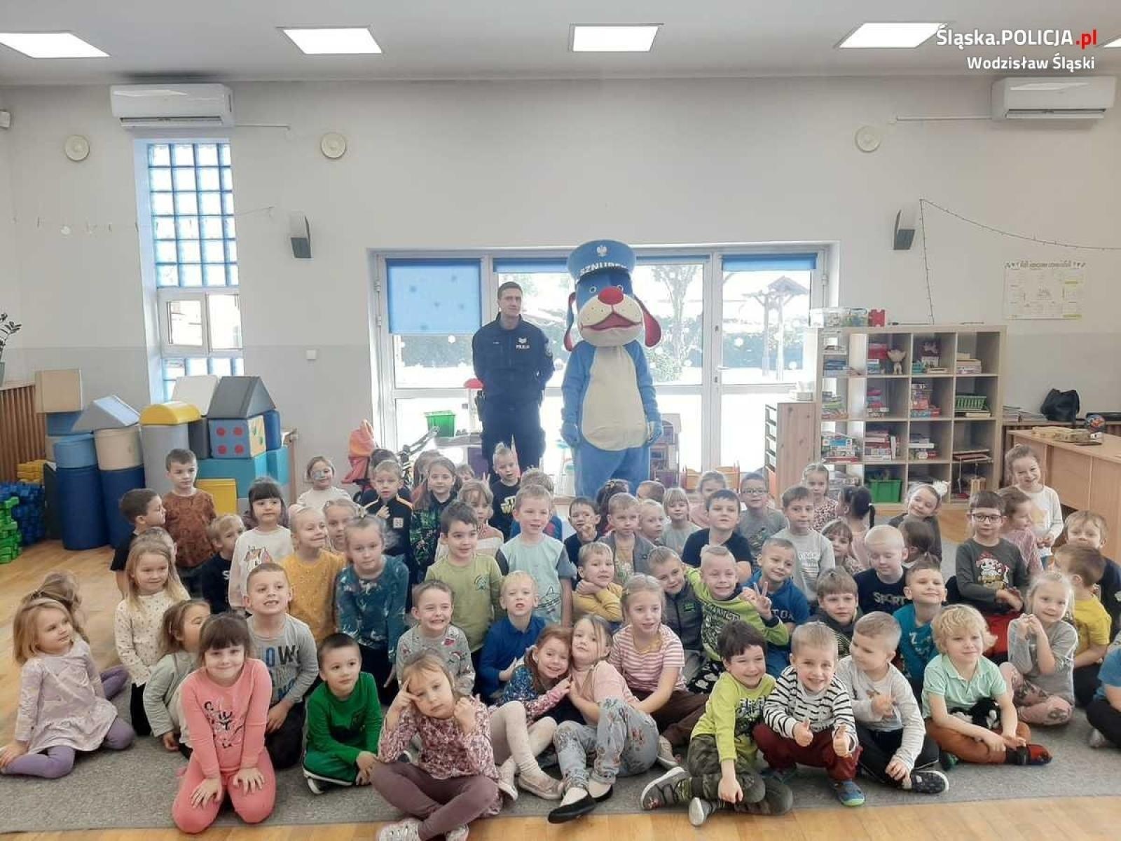 Zdjęcie w galerii na portalu naszwodzislaw.com: Bezpieczne ferie z przedszkolakami z Czyżowic wiadomości z regionu