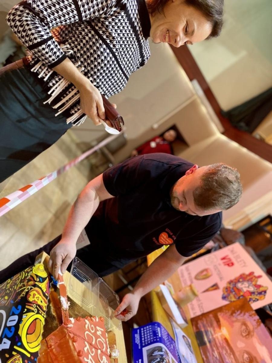 Zdjęcie w galerii na portalu naszwodzislaw.com: Rydułtowska Wielka Orkiestra Świątecznej Pomocy znowu zagrała wiadomości z regionu