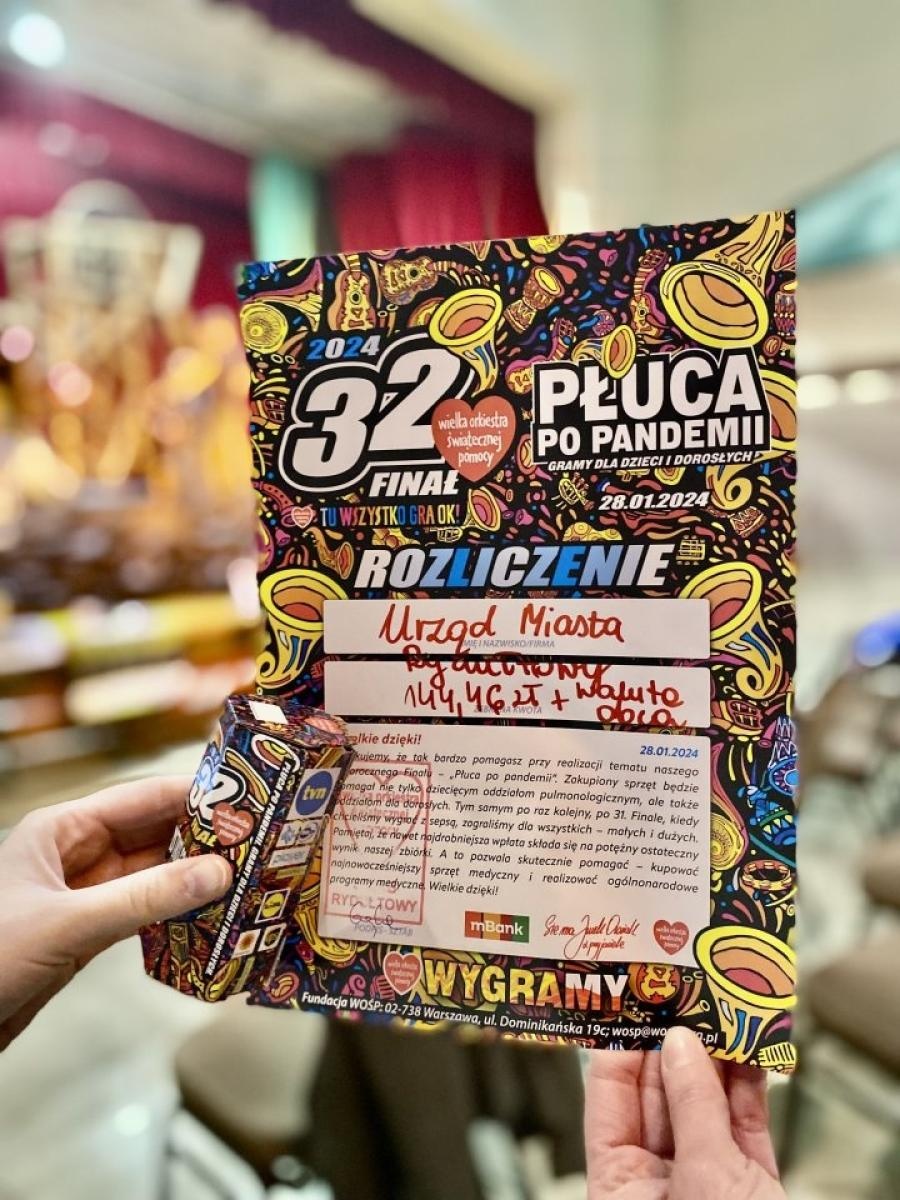 Zdjęcie w galerii na portalu naszwodzislaw.com: Rydułtowska Wielka Orkiestra Świątecznej Pomocy znowu zagrała wiadomości z regionu