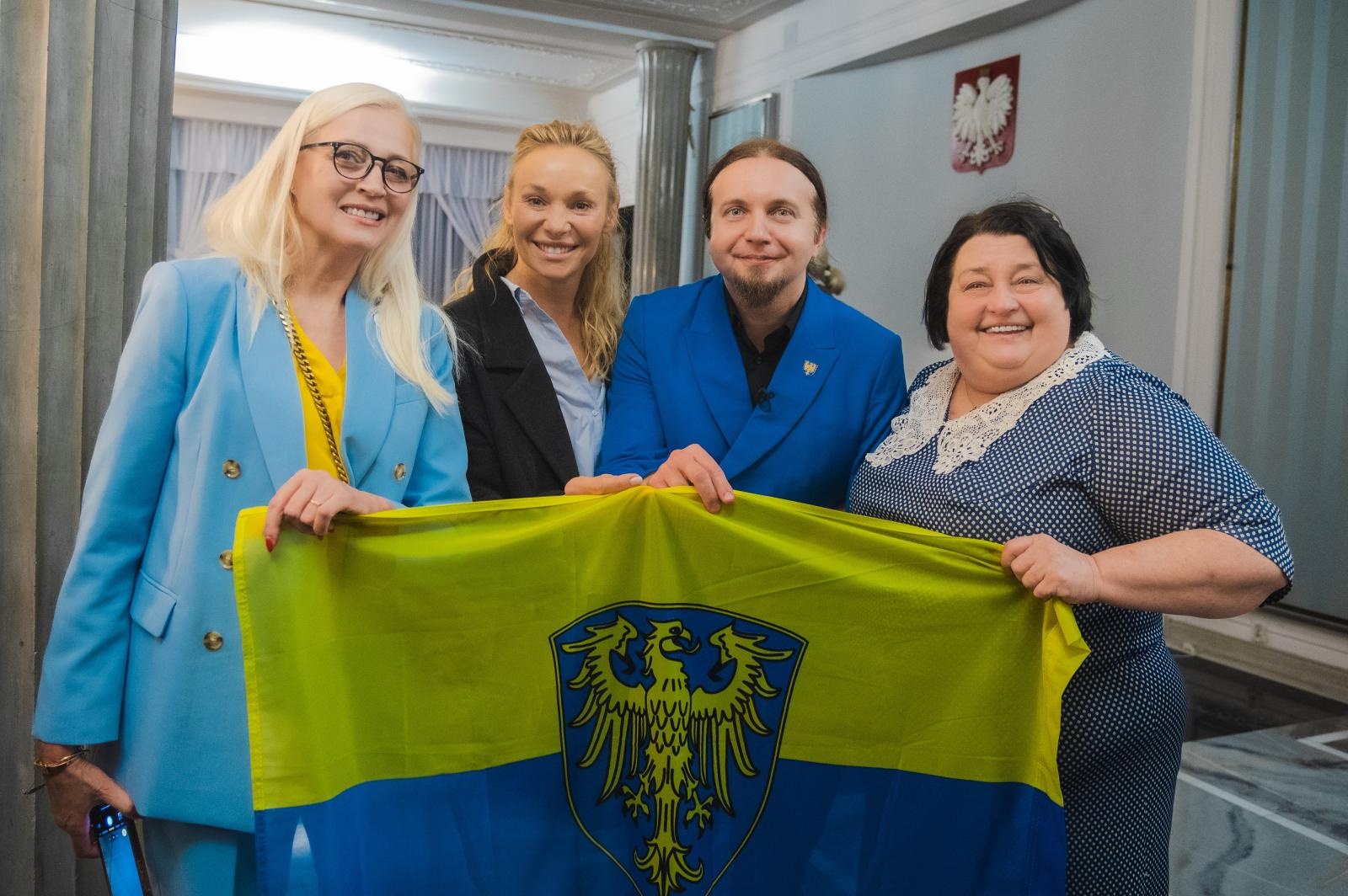 Zdjęcie w galerii na portalu naszwodzislaw.com: Wielkie śląskie święto w Sejmie. Spektakl Mianujom mie Hanka w parlamencie wiadomości z regionu