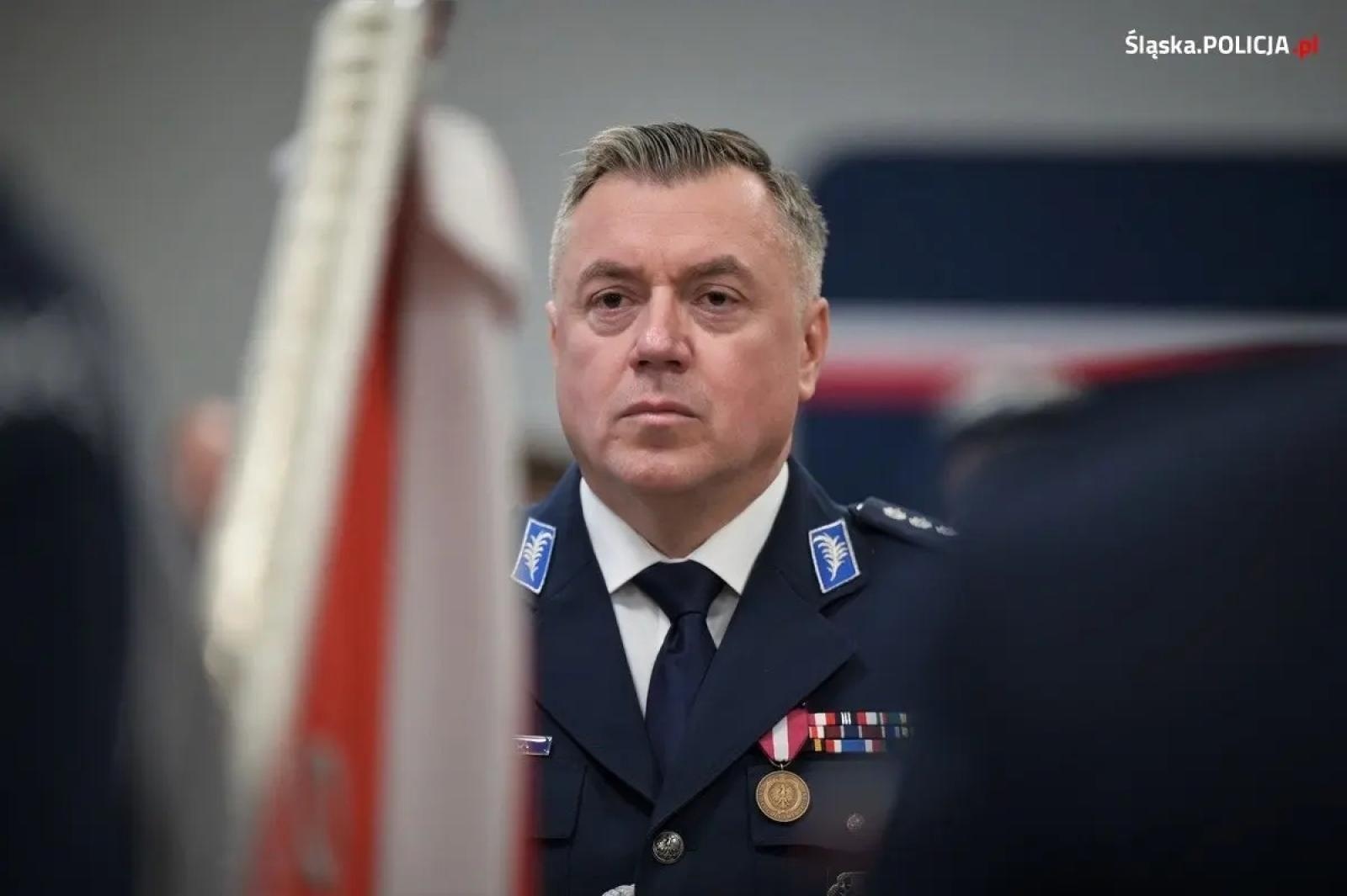 Zdjęcie w galerii na portalu naszwodzislaw.com: Śląska policja ma nowego szefa. Przyszedł z Radomia wiadomości z regionu