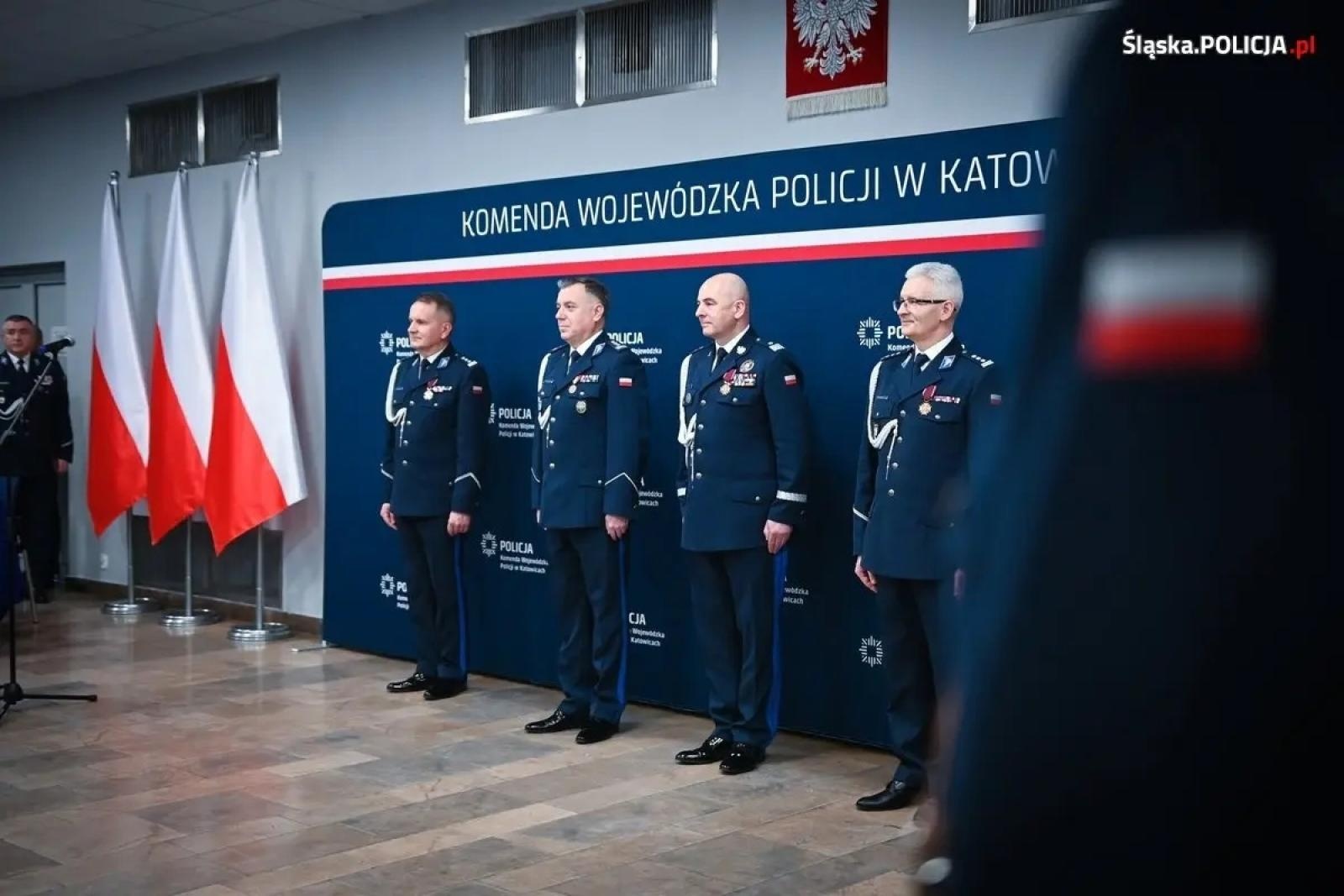 Zdjęcie w galerii na portalu naszwodzislaw.com: Śląska policja ma nowego szefa. Przyszedł z Radomia wiadomości z regionu