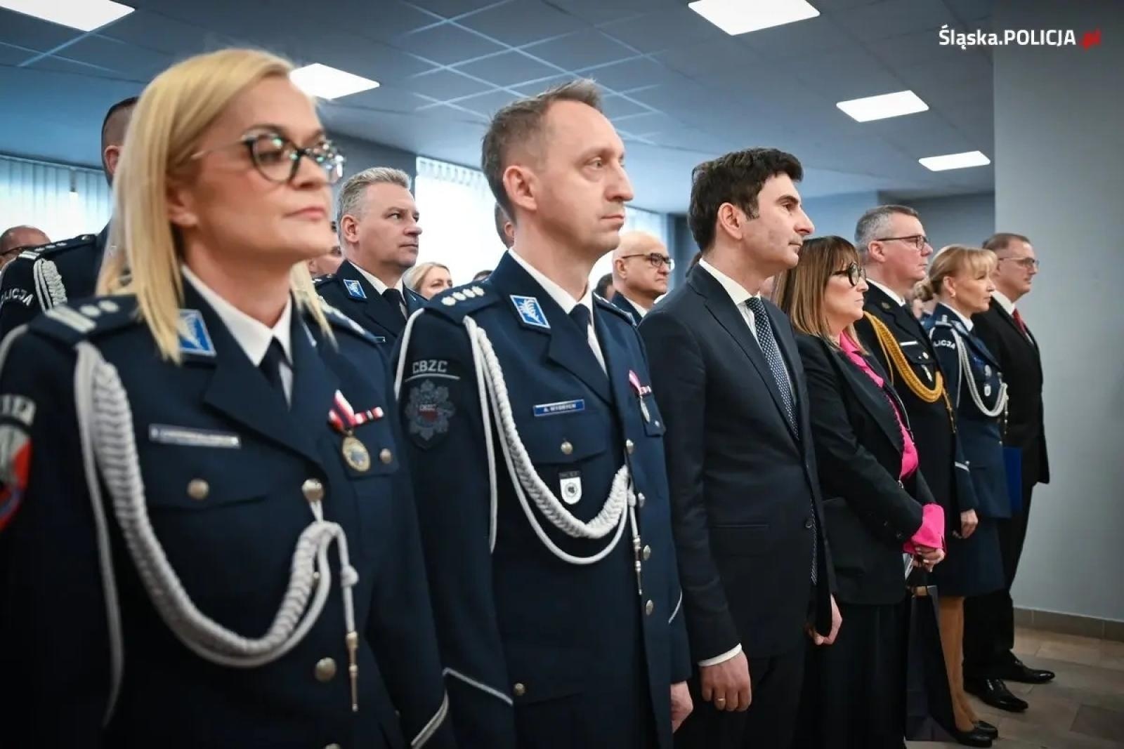 Zdjęcie w galerii na portalu naszwodzislaw.com: Śląska policja ma nowego szefa. Przyszedł z Radomia wiadomości z regionu