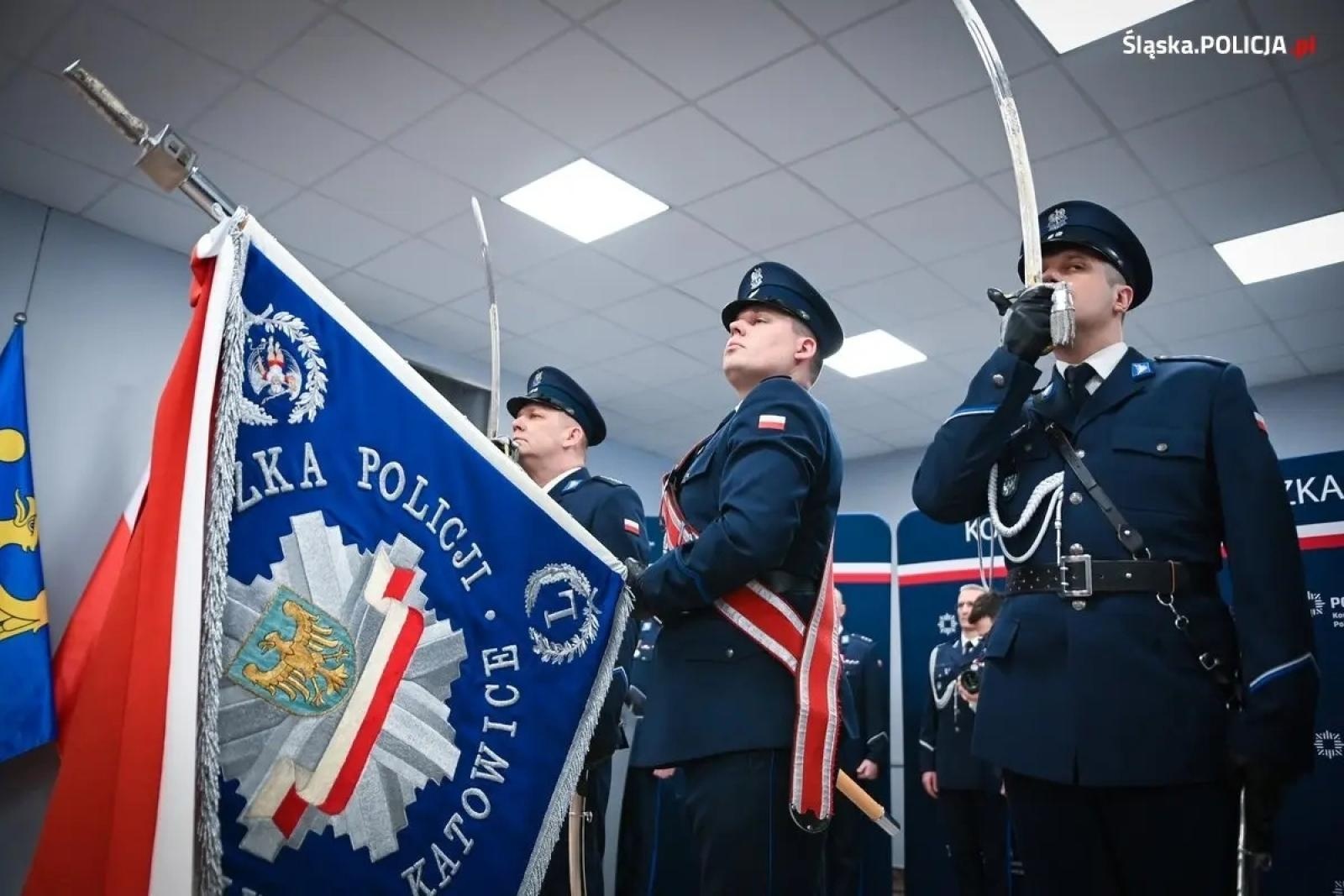 Zdjęcie w galerii na portalu naszwodzislaw.com: Śląska policja ma nowego szefa. Przyszedł z Radomia wiadomości z regionu