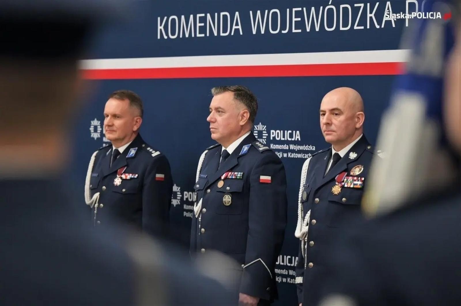 Zdjęcie w galerii na portalu naszwodzislaw.com: Śląska policja ma nowego szefa. Przyszedł z Radomia wiadomości z regionu